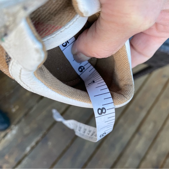 BURBERRY Little Boy Nova Check (Mega) LEATHER & CANVAS/Velcro Tennies🔥2-3 years - Picture 5 of 12